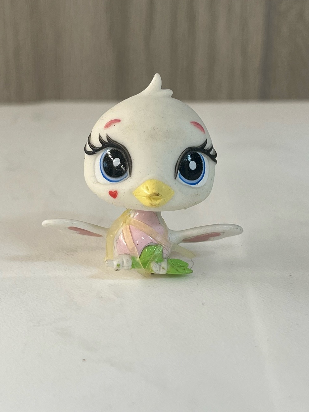 Bratz Lil' Angelz Petz White bird Bobble Heads MGA Figures Animals Pet